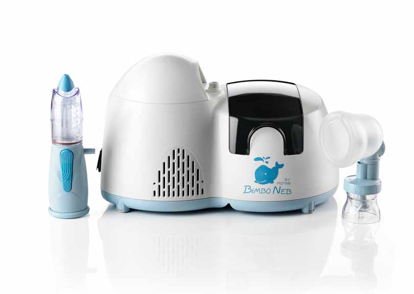 AEROSOL SISTEMA A 2 FUNZIONI BIMBONEB COLORE BIANCO ARTICOLO 400150 - farmavitality.it