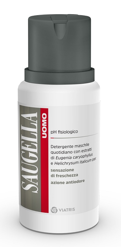 SAUGELLA UOMO PH FISIOLOGICO DETERGENTE MASCHILE 200 ML - farmavitality.it