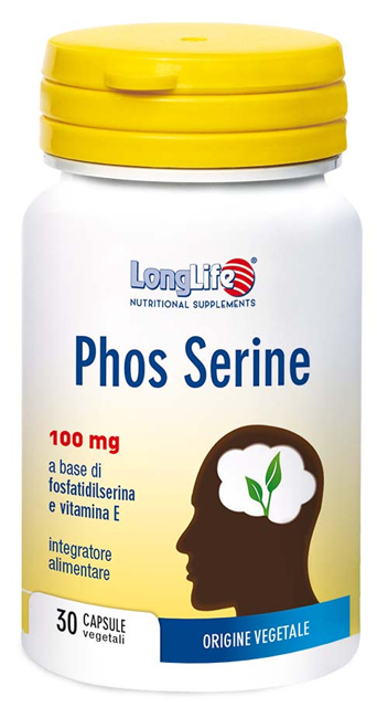 LONGLIFE PHOS SERINE 30 CAPSULE - farmavitality.it