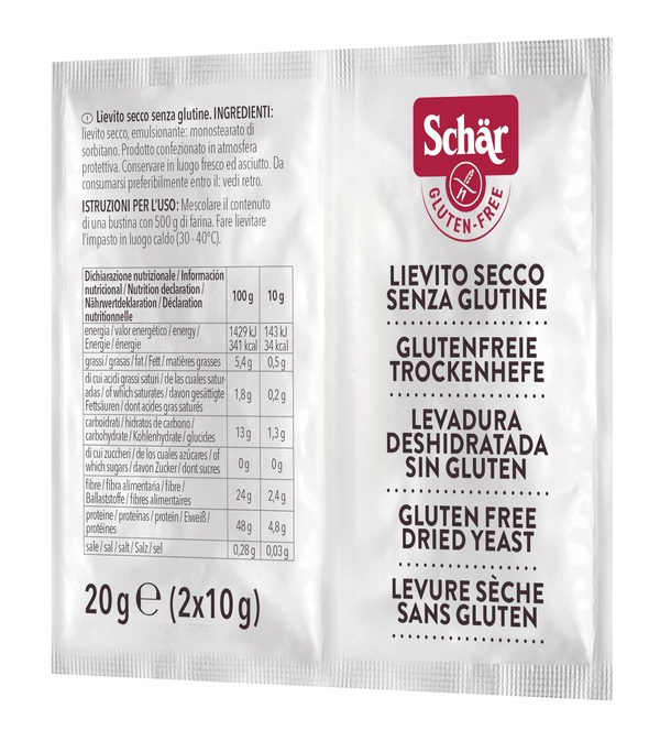 SCHAR LIEVITO SECCO 2 BUSTINE DA 10 G - farmavitality.it