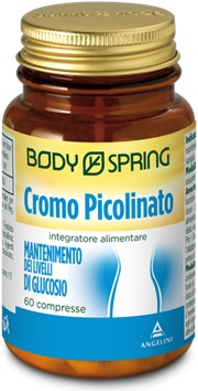 BODY SPRING CROMO PICOLINATO 60 COMPRESSE - farmavitality.it