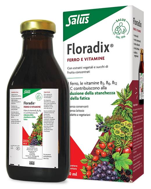 FLORADIX FERRO E VITAMINE 500 ML - farmavitality.it