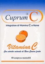 CUPRUM C VITAMINA C+ RAME 60 G - farmavitality.it