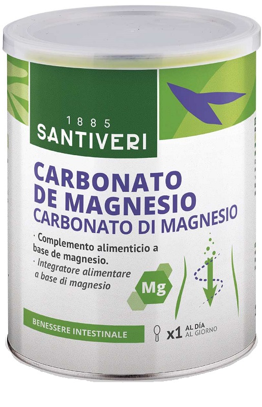 CARBONATO MAGNESIO 110 G SANTIVERI - farmavitality.it