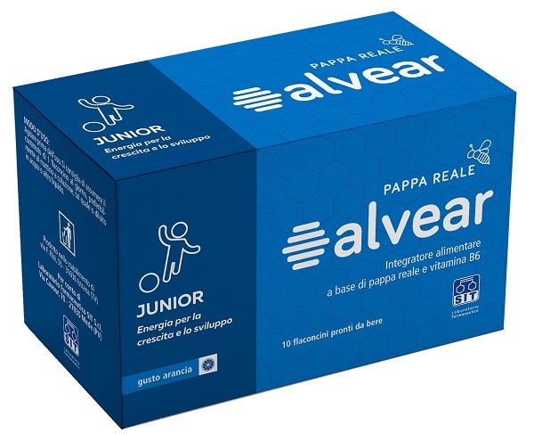 ALVEAR JUNIOR PAPPA REALE 10 FLACONCINI - farmavitality.it