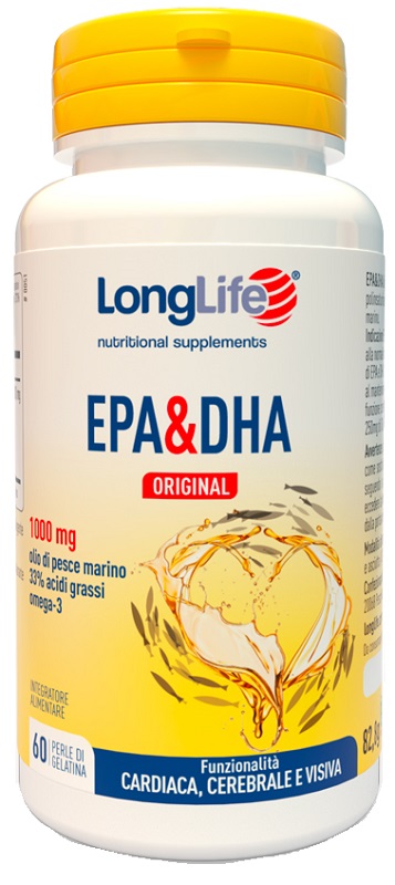 LONGLIFE EPA DHA 60 PERLE - farmavitality.it