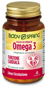 BODY SPRING OLIO DI PESCE OMEGA 3 50 CAPSULE - farmavitality.it