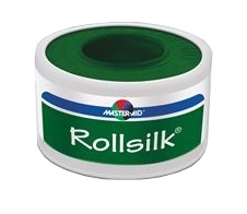 CEROTTO IN ROCCHETTO MASTER-AID ROLLSILK SETA 5X2,50 - farmavitality.it