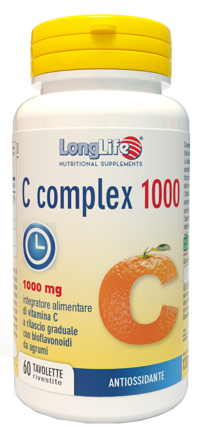 LONGLIFE C COMPLEX 1000 T/R 60 TAVOLETTE - farmavitality.it