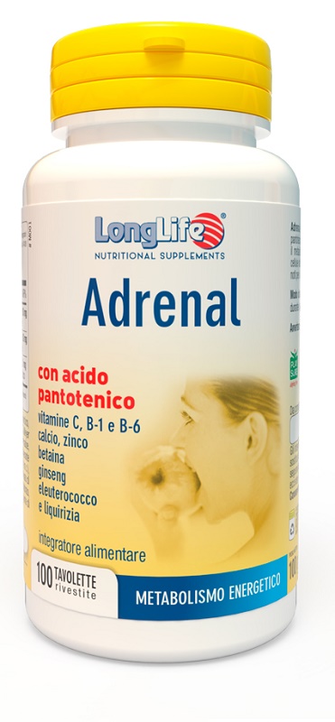 LONGLIFE MINERALOGRAMMA ADRENAL 100 TAVOLETTE - farmavitality.it