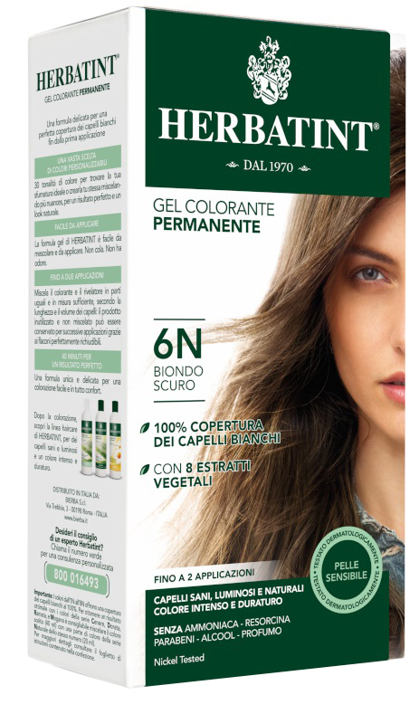 HERBATINT 6N BIONDO SCURO 150 ML - farmavitality.it