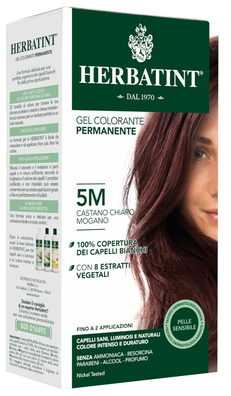 HERBATINT 5M CASTANO CHIARO MOGANO 150 ML - farmavitality.it