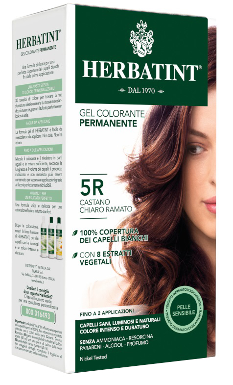 HERBATINT 5R CASTANO CHIARO RAMATO 150 ML - farmavitality.it