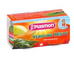PLASMON OMOGENEIZZATO VERDURE MISTE 80 G X 2 PEZZI - farmavitality.it