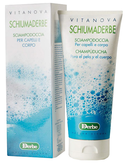 SCHIUMADERBE SCIAMPODOCCIA PER CAPELLI E CORPO 200 ML - farmavitality.it