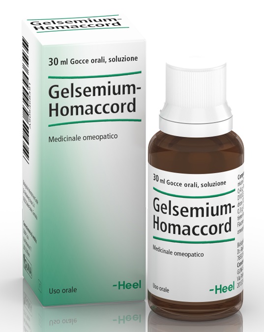 HEEL GELSEMIUM HOMACCORD GOCCE 30 ML - farmavitality.it