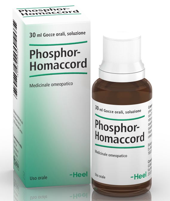 HEEL PHOSPHOR-HOMACCORD GOCCE 30 ML - farmavitality.it