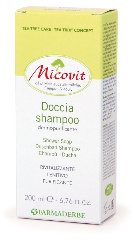 MICOVIT DOCCIA SHAMPOO 200 ML - farmavitality.it