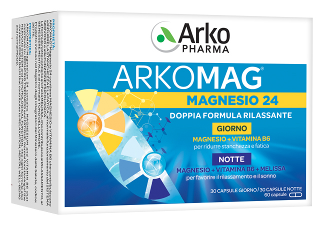 MAGNESIO 24 60 CAPSULE - farmavitality.it