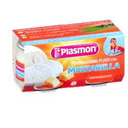 PLASMON OMOGENEIZZATO FORMAGGINO MOZZARELLA 80 G X 2 PEZZI - farmavitality.it