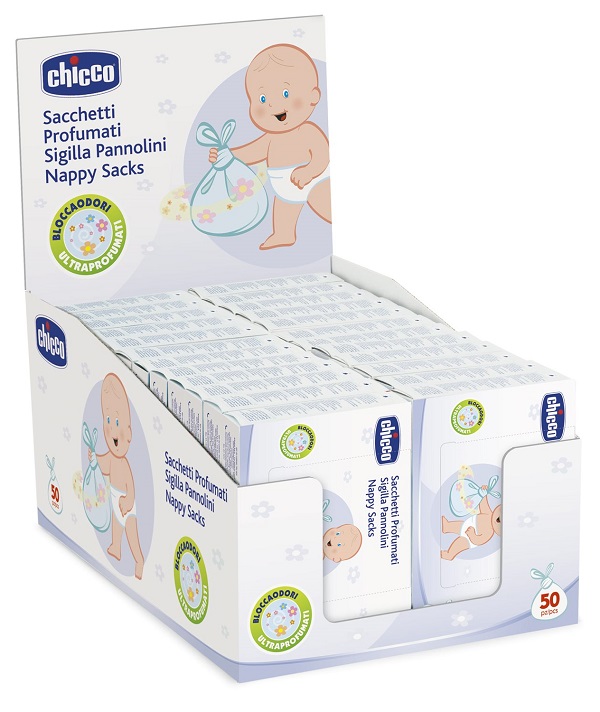 CHICCO SACCHETTI PROFUMATI PANNOLINI - farmavitality.it