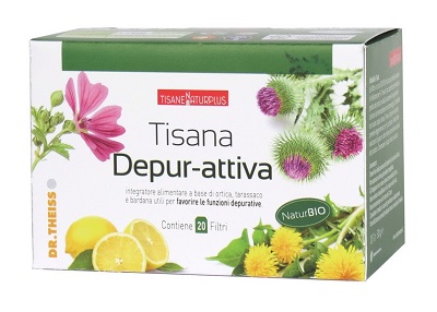 NATURPLUS TISANA DEPUR-ATTIVA 20 FILTRI - farmavitality.it
