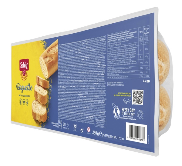 SCHAR BAGUETTE SENZA LATTOSIO 2 X 175 G - farmavitality.it