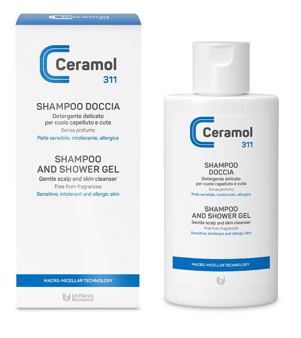 CERAMOL SHAMPOO DOCCIA FLACONE 200 ML - farmavitality.it