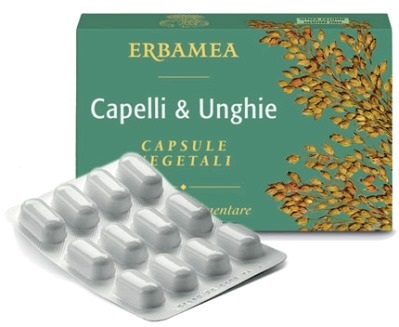 CAPELLI & UNGHIE 24 CAPSULE VEGETALI - farmavitality.it