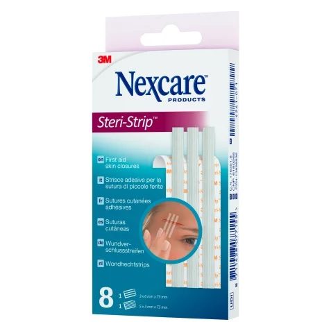 CEROTTO PER SUTURA NEXCARE STERISTRIP 6X75 MM + 3X75 MM - farmavitality.it