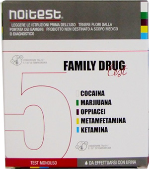 TEST DROGHE FAMILY DRUG TEST 1 PEZZO - farmavitality.it