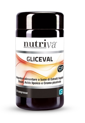 NUTRIVA GLICEVAL 30 COMPRESSE - farmavitality.it