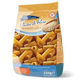 PIACERI MEDITERRANEI PASTA RISO RIGATONI 250 G - farmavitality.it