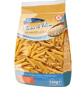 PIACERI MEDITERRANEI PASTA RISO PENNE RIGATE 250 G - farmavitality.it
