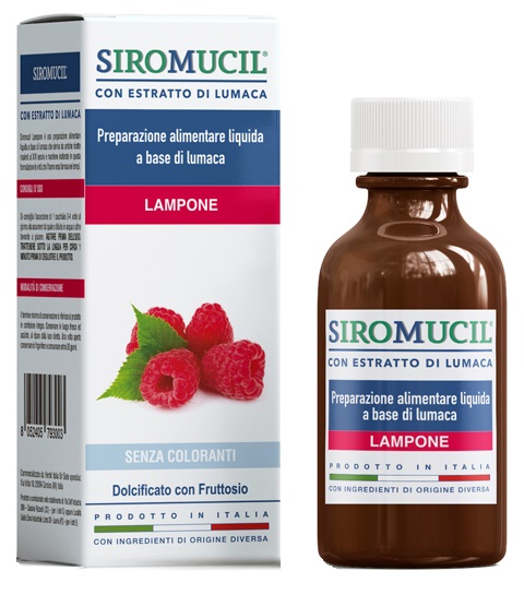 SIROMUCIL PREPARATO ALIMENTARE CON ESTRATTO DI LUMACA AL LAMPONE 150 ML - farmavitality.it