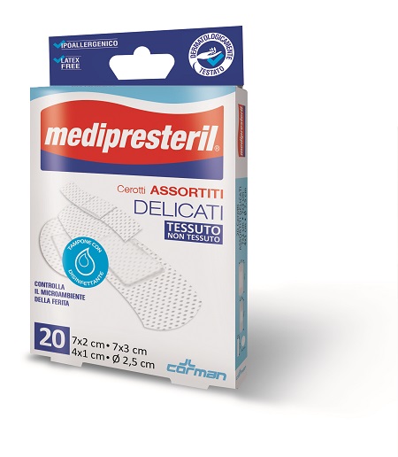 CEROTTO IN STRISCIA MEDIPRESTERIL DELICATO TNT 50X6CM - farmavitality.it