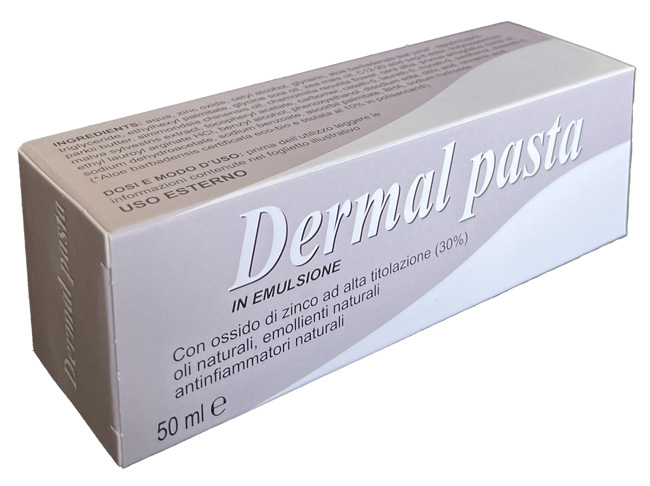 DERMAL PASTA EMULSIONE CON OSSIDO DI ZINCO 30% 50 ML - farmavitality.it