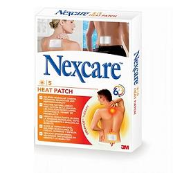 CEROTTO RISCALDANTE NEXCARE HEAT PATCH 5 PEZZI - farmavitality.it