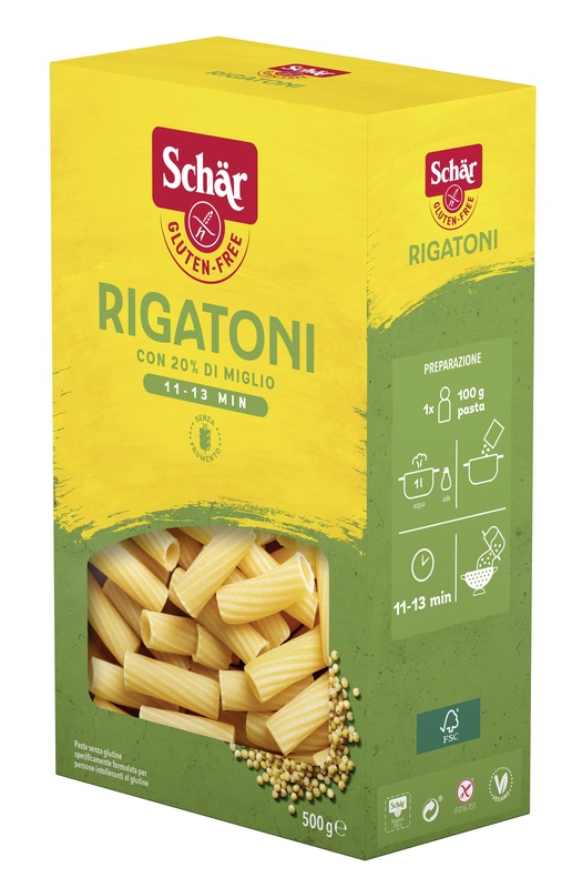 SCHAR RIGATONI 500 G - farmavitality.it