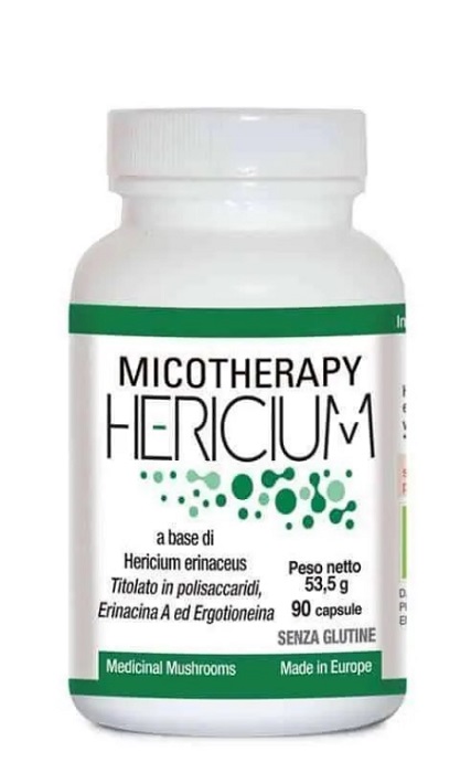 MICOTHERAPY HERICIUM 90 CAPSULE FLACONE 53,50 G - farmavitality.it