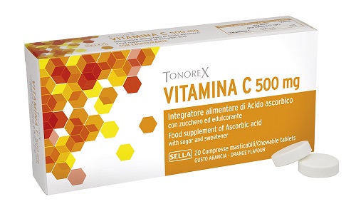 TONOREX VITAMINA C 500 MG 20 COMPRESSE - farmavitality.it
