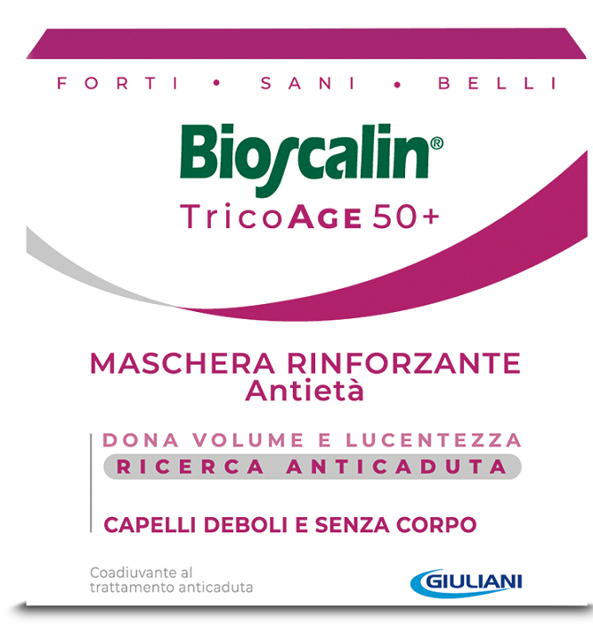 BIOSCALIN TRICOAGE MASCHERA RINFORZANTE ANTIETA' 200 ML - farmavitality.it