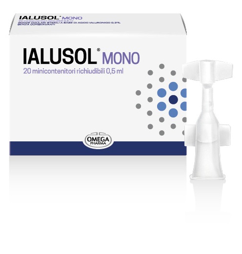 IALUSOL MONO GOCCE OCULARI 20 FLACONCINI 0,5 ML - farmavitality.it