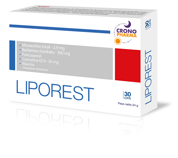 LIPOREST 30 COMPRESSE - farmavitality.it