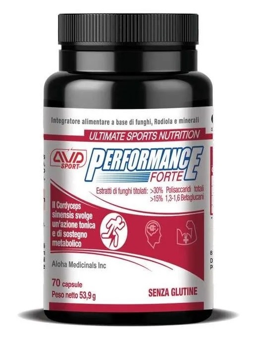 PERFORMANCE FORTE 70 CAPSULE FLACONE 53,9 G - farmavitality.it