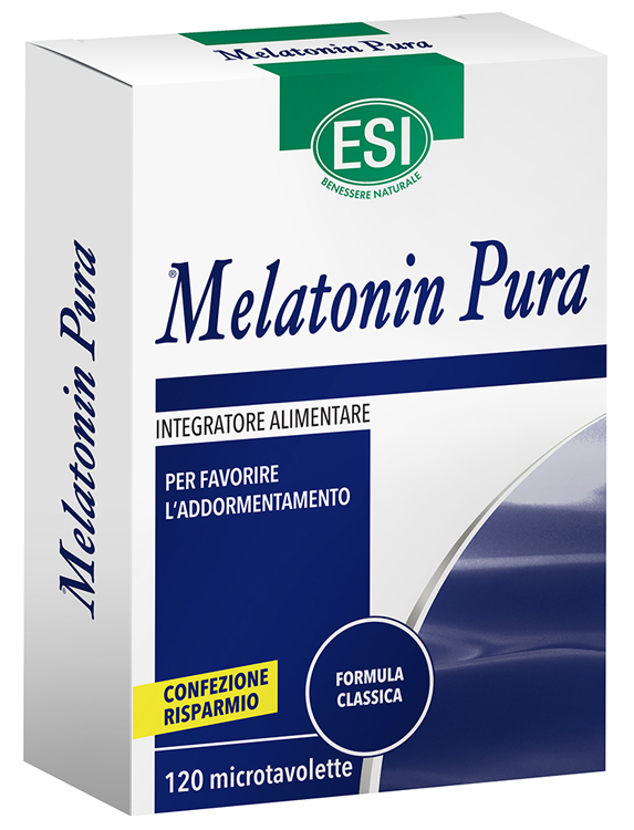 ESI MELATONIN PURA 120 MICROTAVOLETTE - farmavitality.it