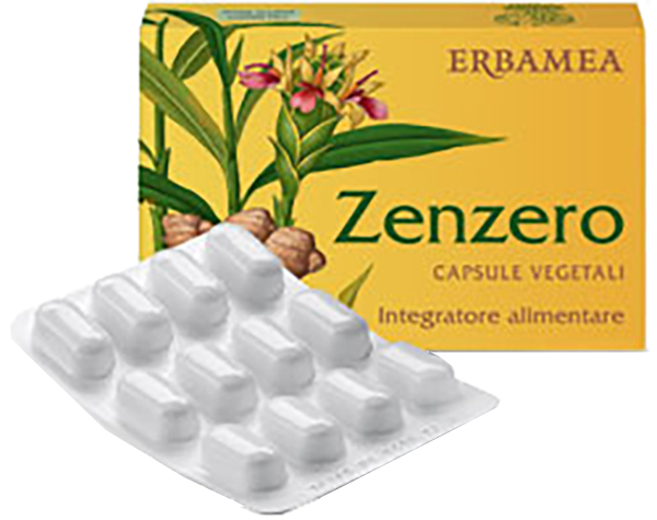 ERBAMEA ZENZERO 24 CAPSULE VEGETALI - farmavitality.it
