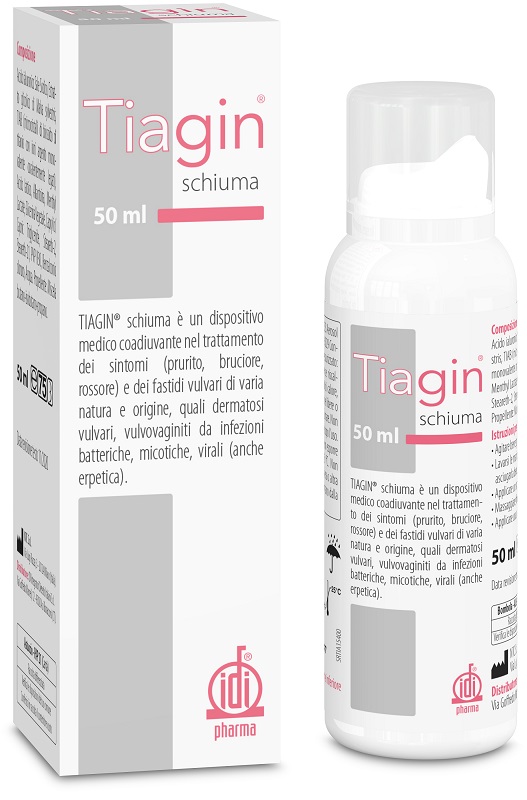 TIAGIN SCHIUMA GINECOLOGICA 125 ML - farmavitality.it