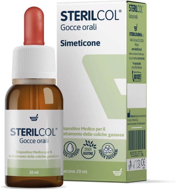 STERILCOL GOCCE ORALI SOSPENSIONE GASTROFUNZIONALE FLACONCINO 20 ML - farmavitality.it