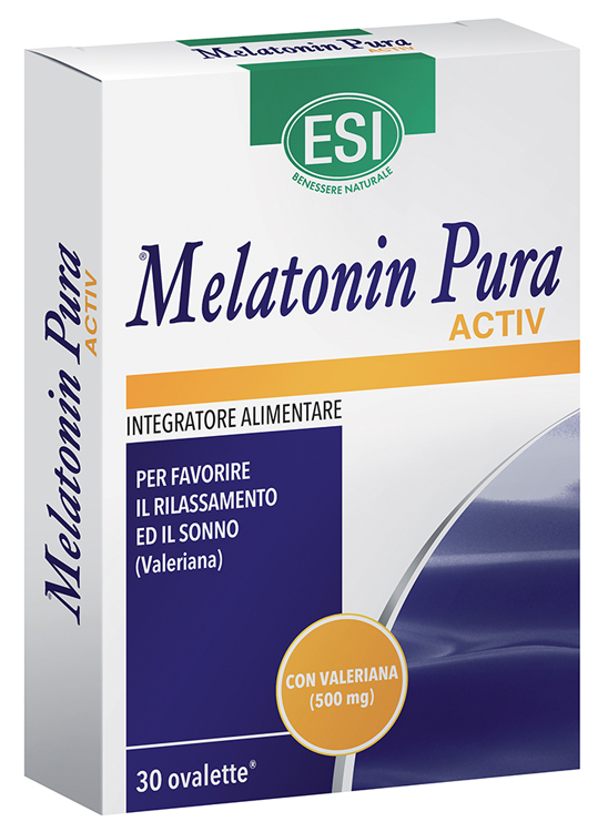 ESI MELATONIN PURA ACTIV 30 OVALETTE - farmavitality.it